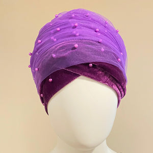 Velvet Turban Headwrap