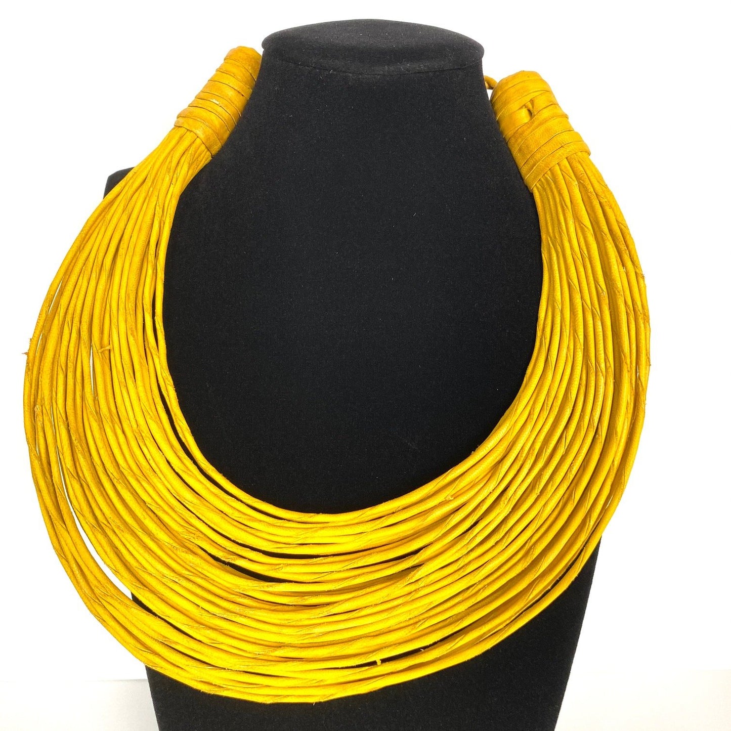 Raffia Necklaces