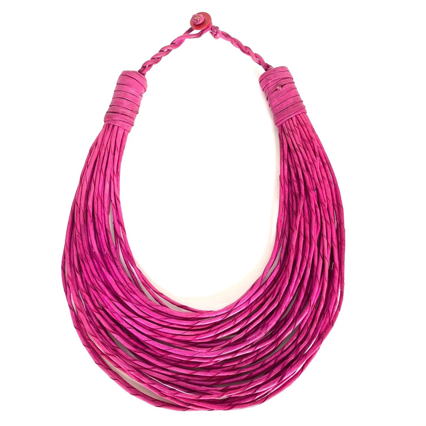 Raffia Necklaces