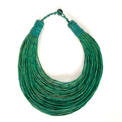 Raffia Necklaces