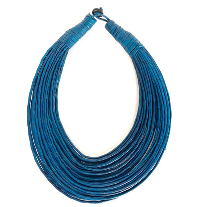 Raffia Necklaces