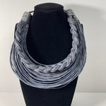 Load image into Gallery viewer, Semi-Braided Raffia Necklace
