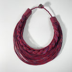 Load image into Gallery viewer, Semi-Braided Raffia Necklace
