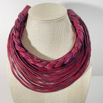 Load image into Gallery viewer, Semi-Braided Raffia Necklace
