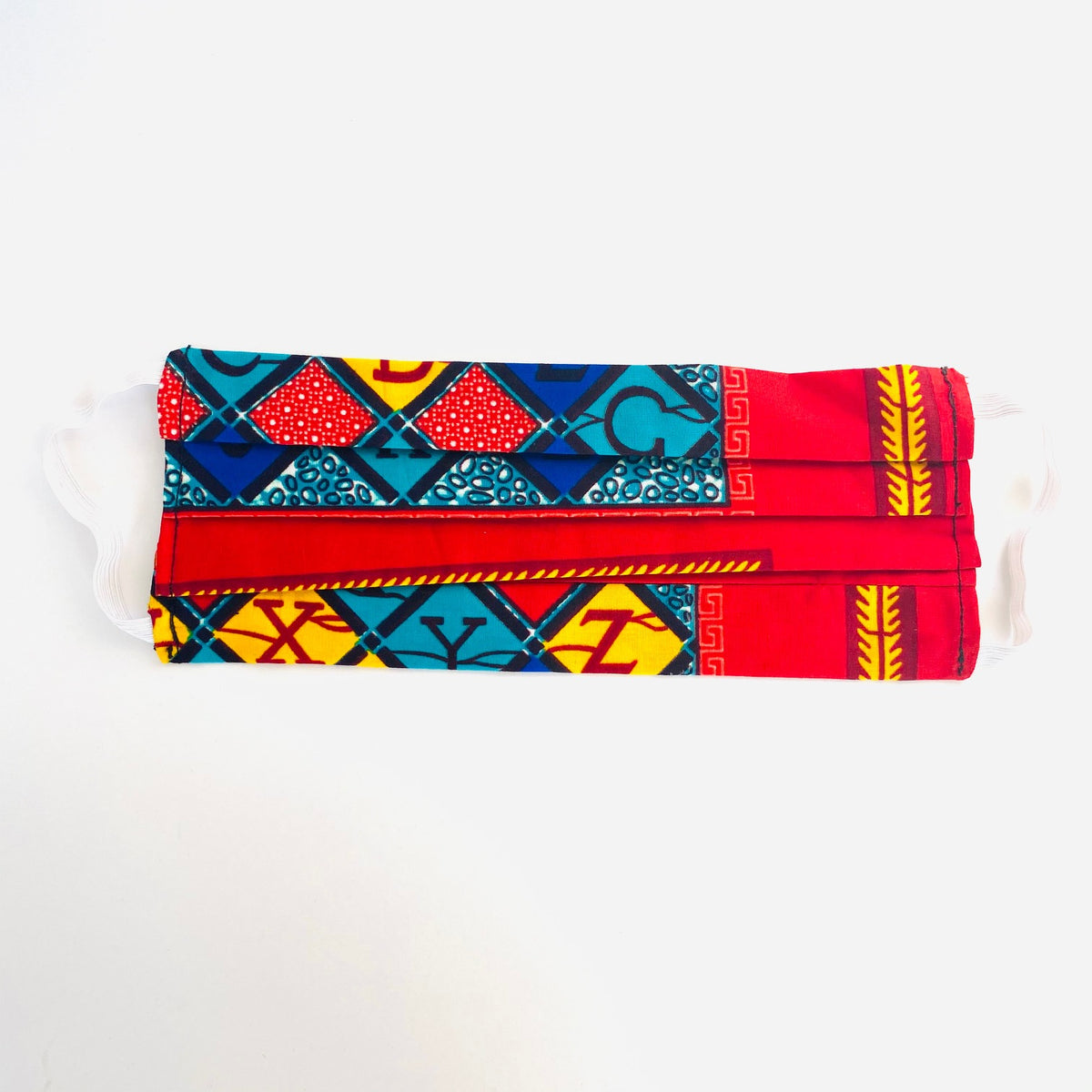 No Worries African print face mask – view 4