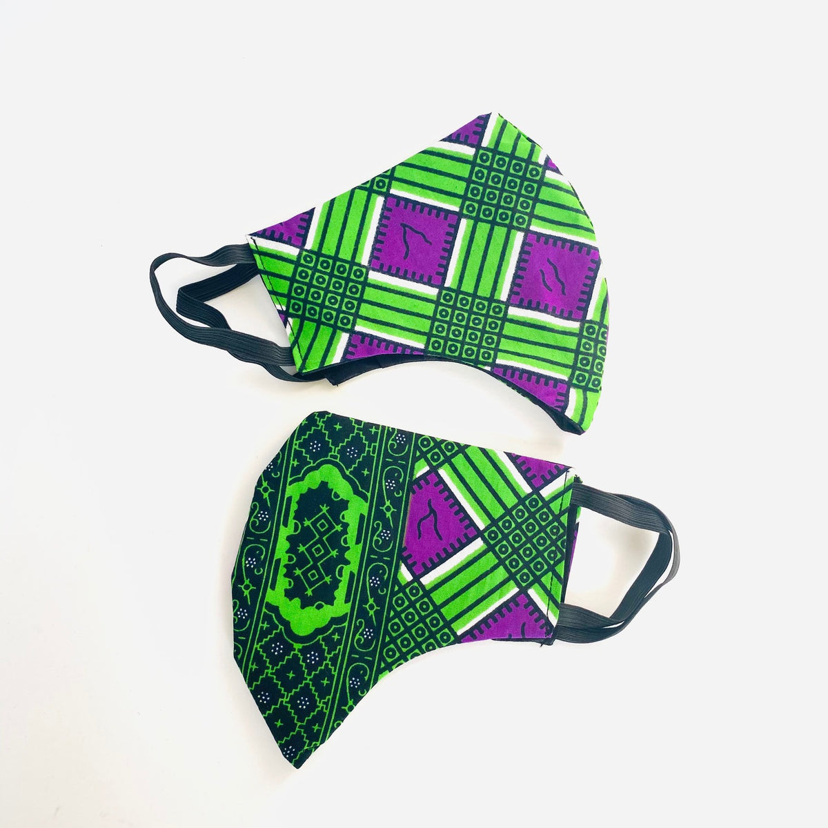 Endurance African print face mask – view 4