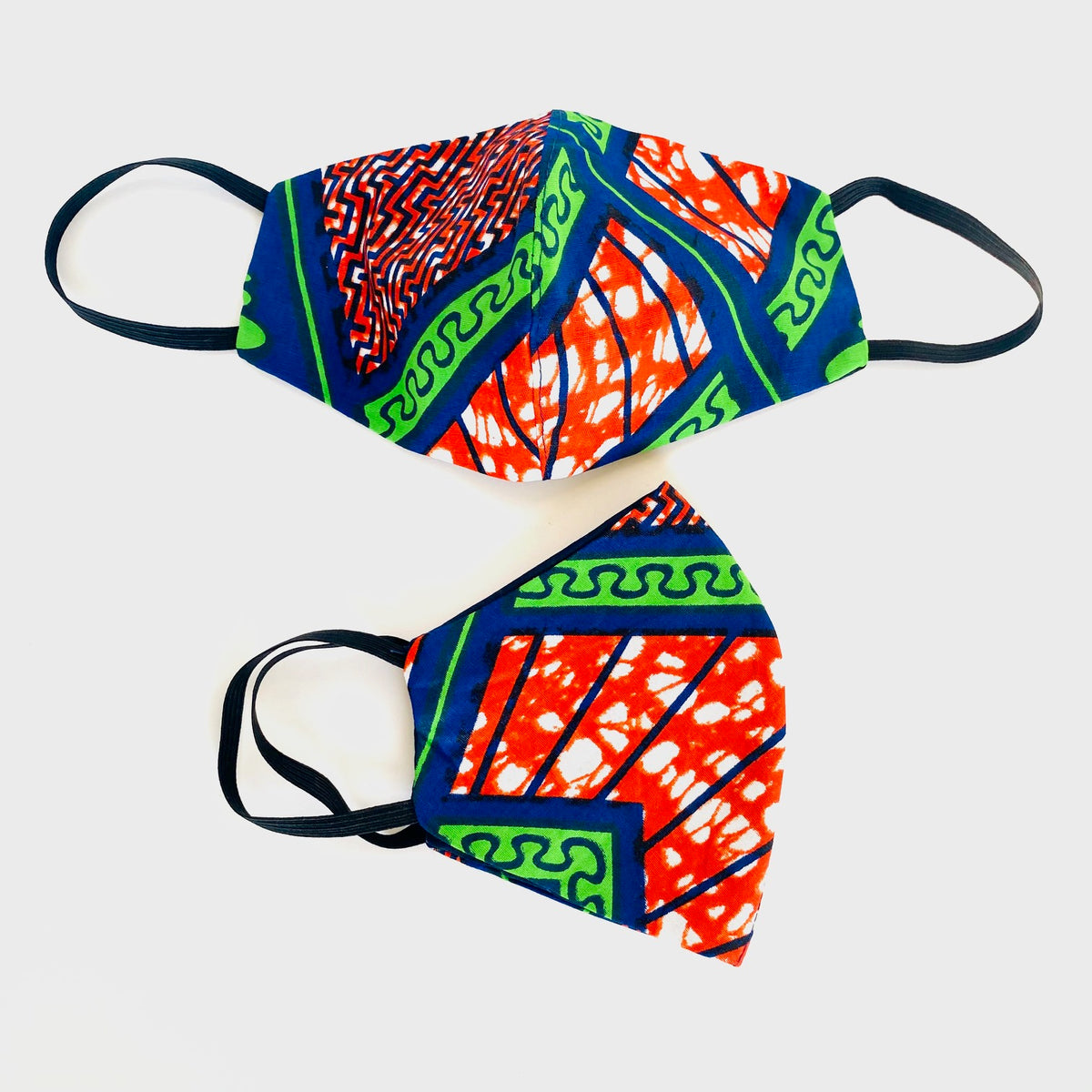 Unisex Kid’s Size African print face mask