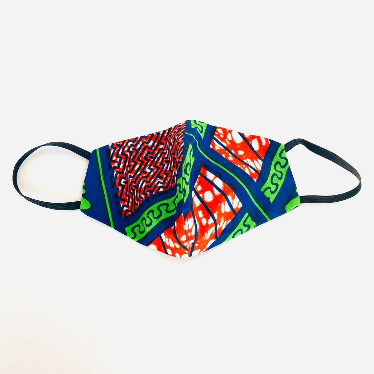 Unisex Kid’s Size African print face mask – view 3