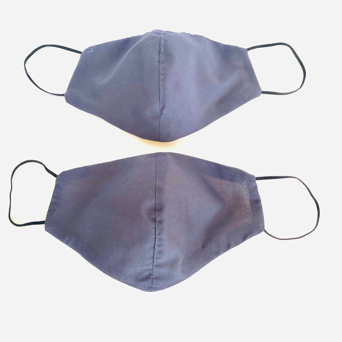 Grey African print face mask
