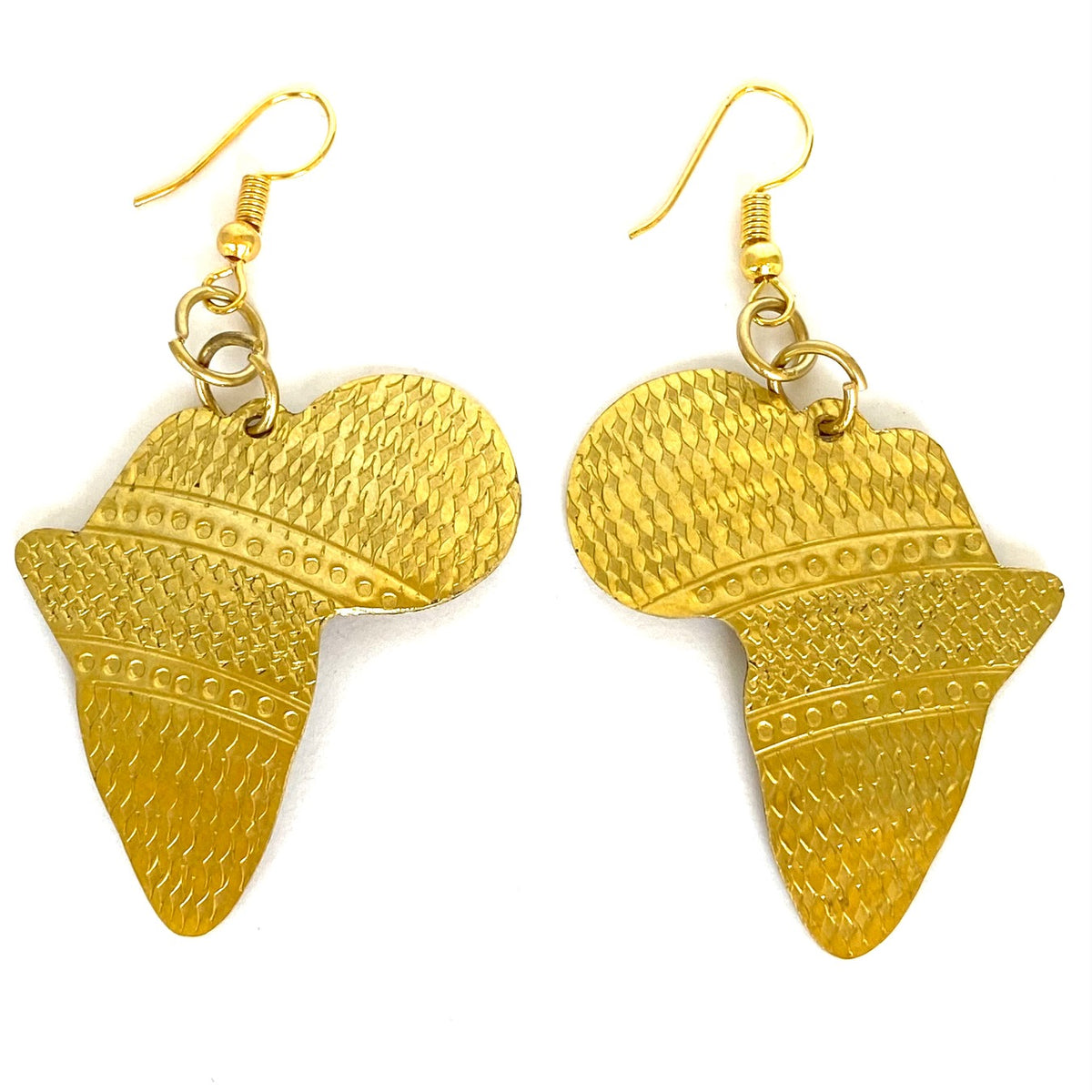 Millie’s Signature Map of Africa Earrings – view 2