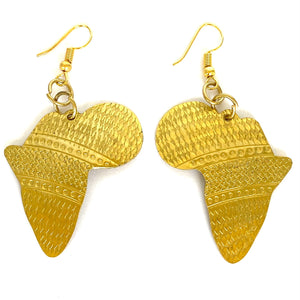 Millie’s Signature Map of Africa Earrings