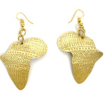 Load image into Gallery viewer, Millie’s Signature Map of Africa Earrings
