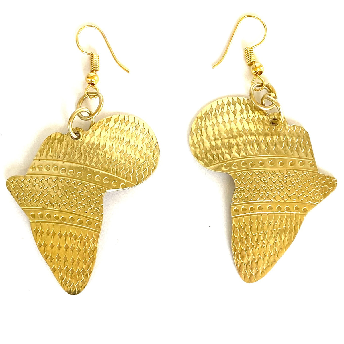 Millie’s Signature Map of Africa Earrings – view 4
