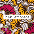 Pink Lemonade African print face mask