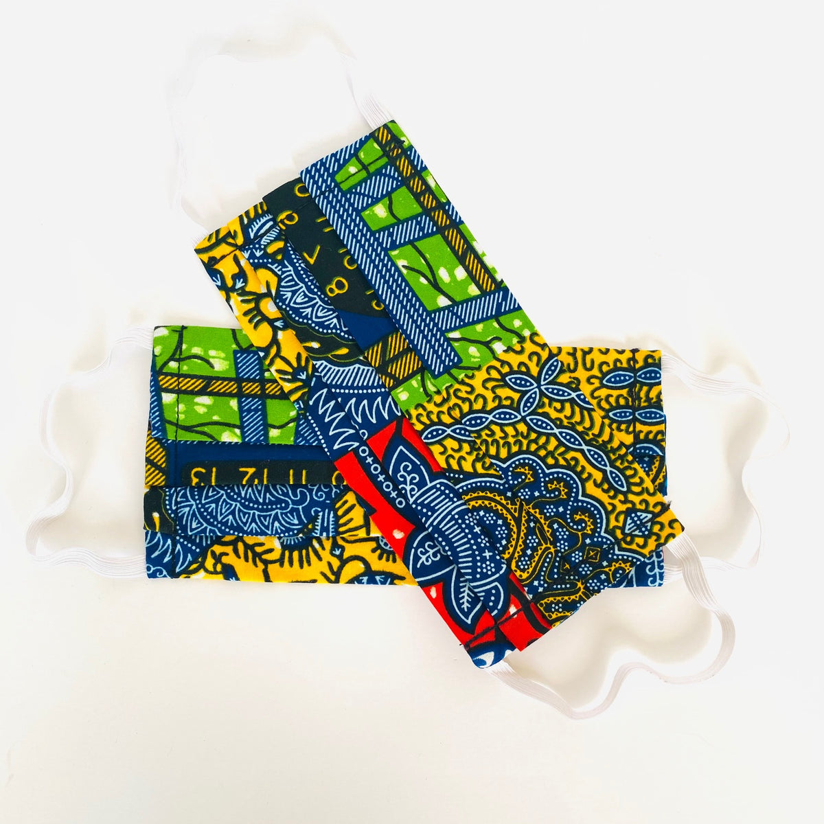 Be Joyful African print face mask