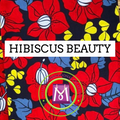 Hibiscus Beauty African print face mask