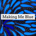 Making Me Blue African print face mask