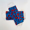 Blue Falls African print face mask