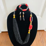 Load image into Gallery viewer, Regal African Necklace Sets
