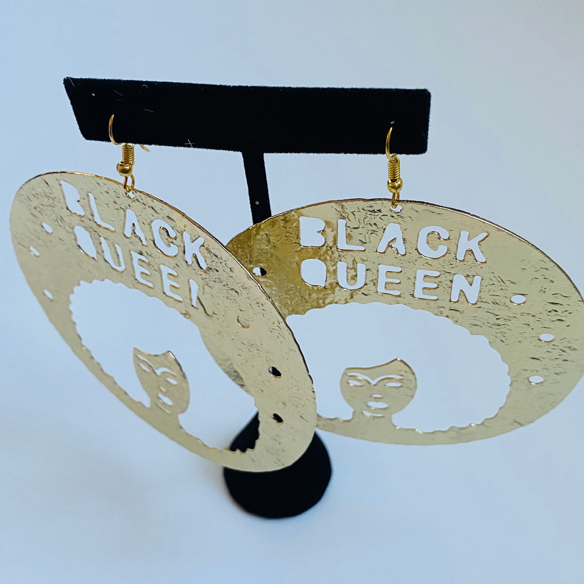 Statement Brass Earrings – view 7