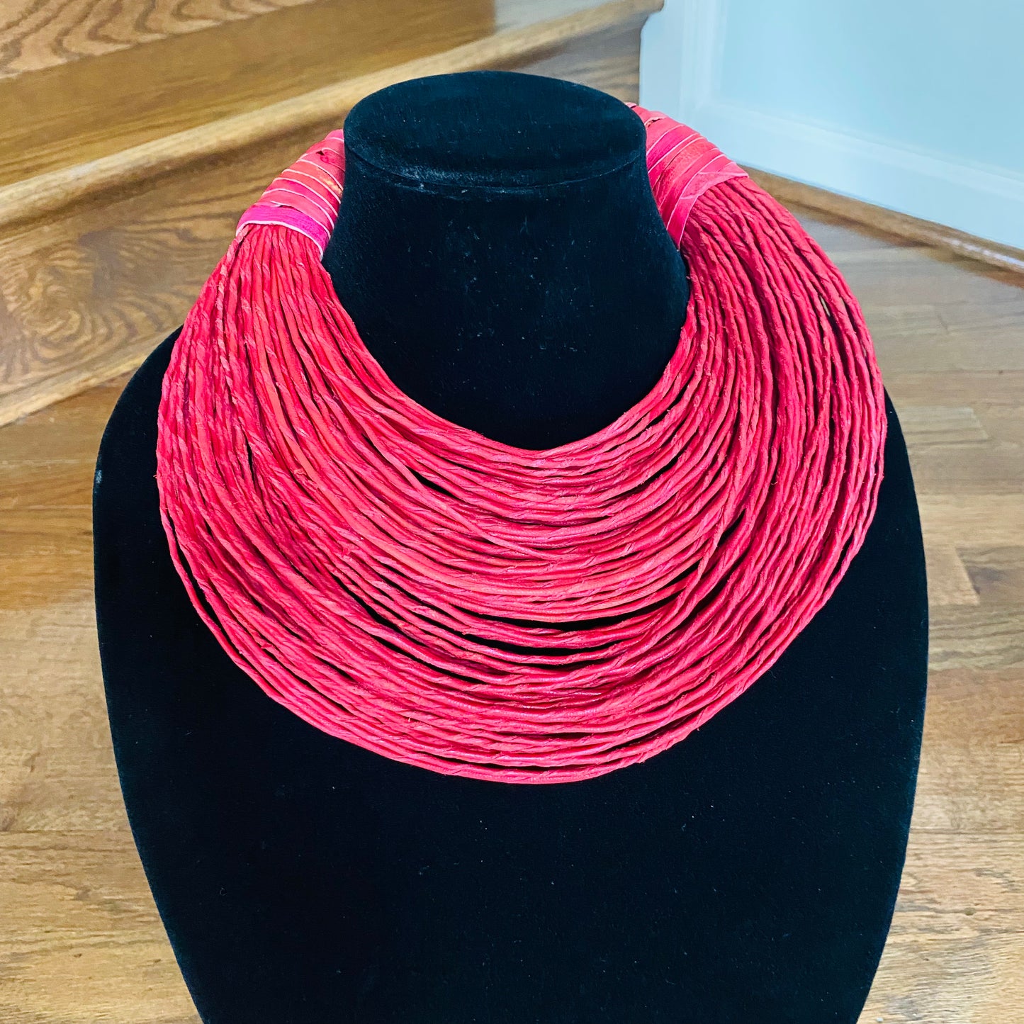 Raffia Necklaces