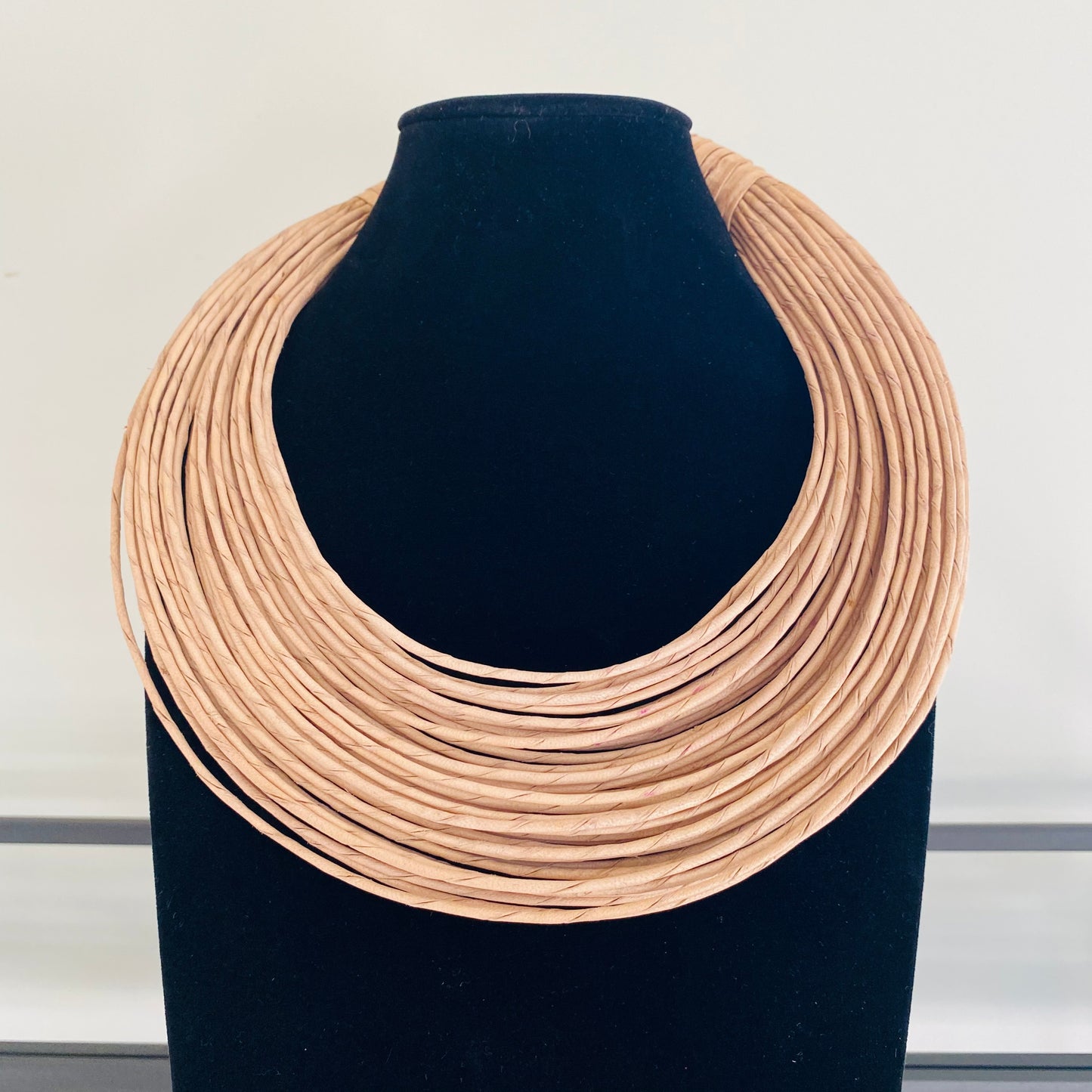 Raffia Necklaces