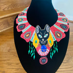 Load image into Gallery viewer, Sasha Collection - necklace, cuff and matching earrings

