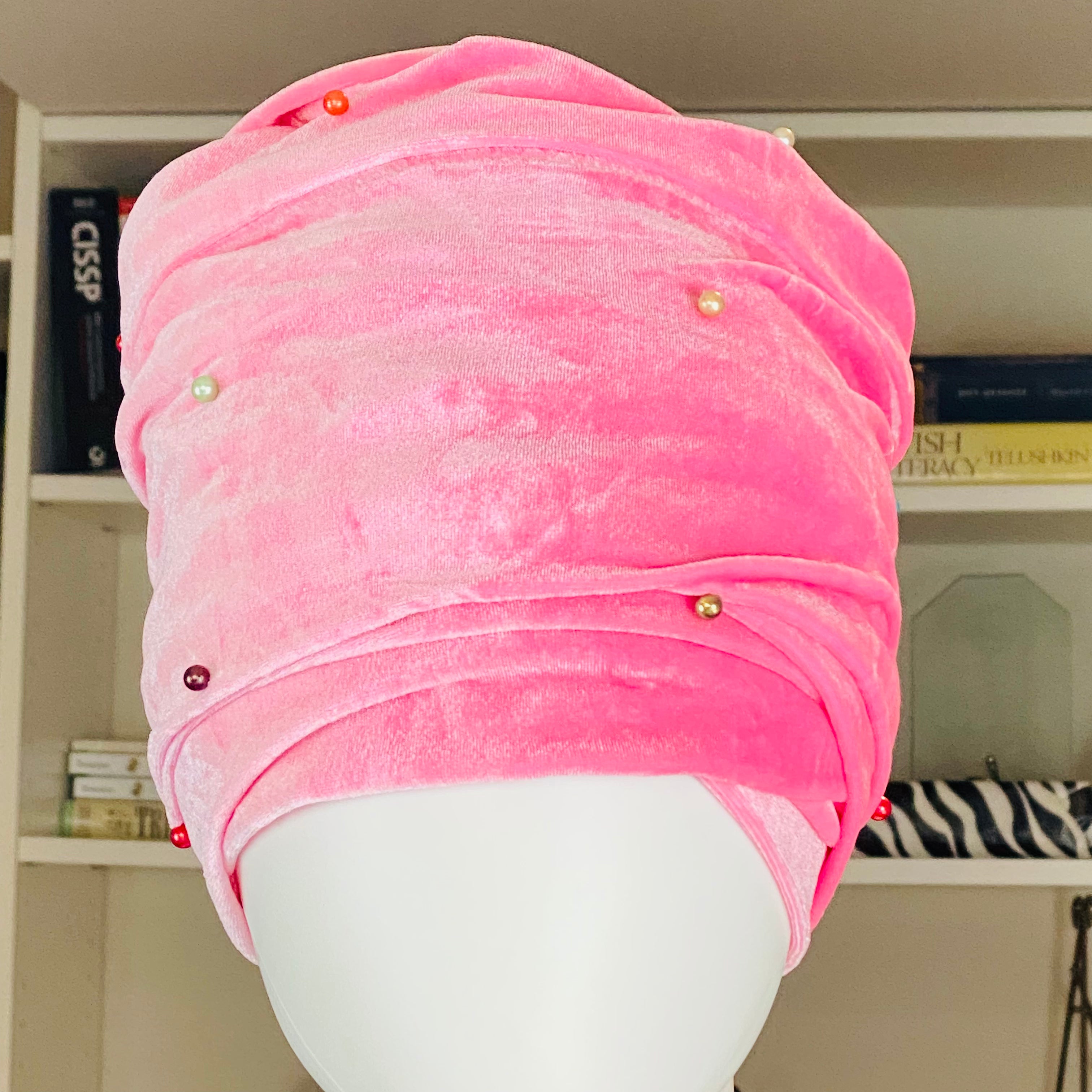 Velvet Turban Headwrap