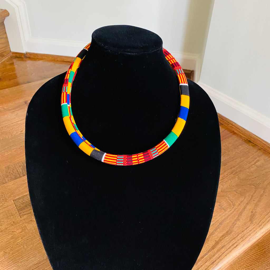 Ankara Chokers – African necklace – view 17