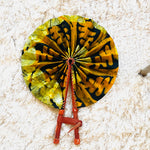 Load image into Gallery viewer, Ankara Fans - Foldable
