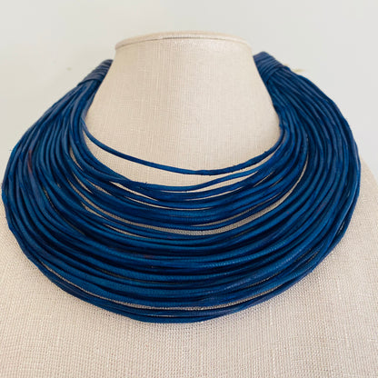 Raffia Necklaces