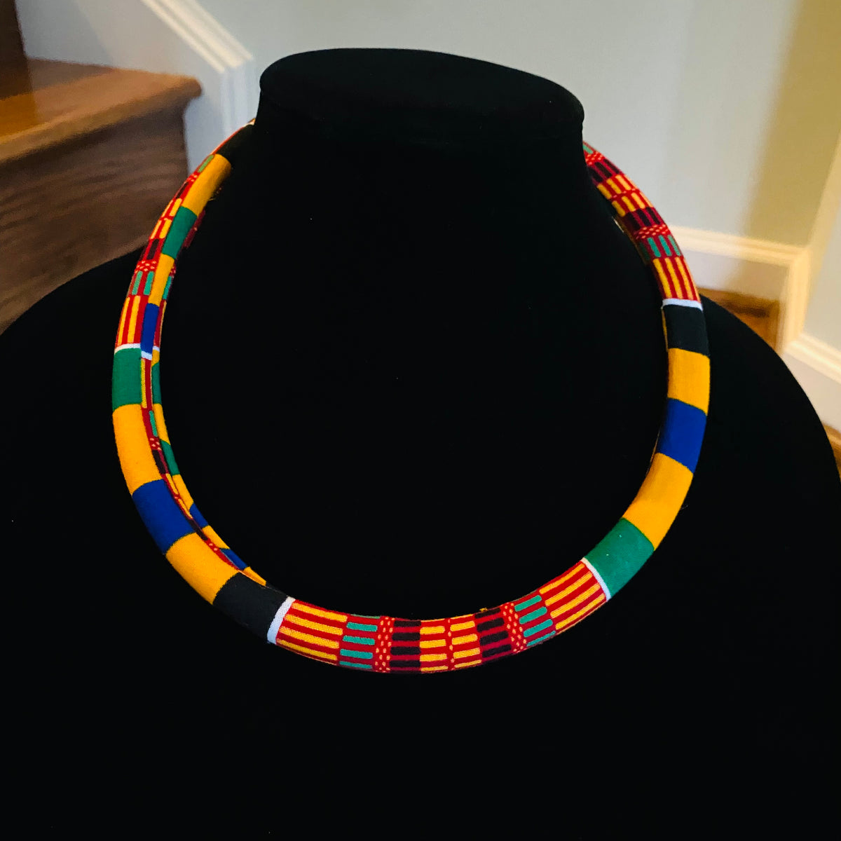 Ankara Chokers – African necklace – view 8