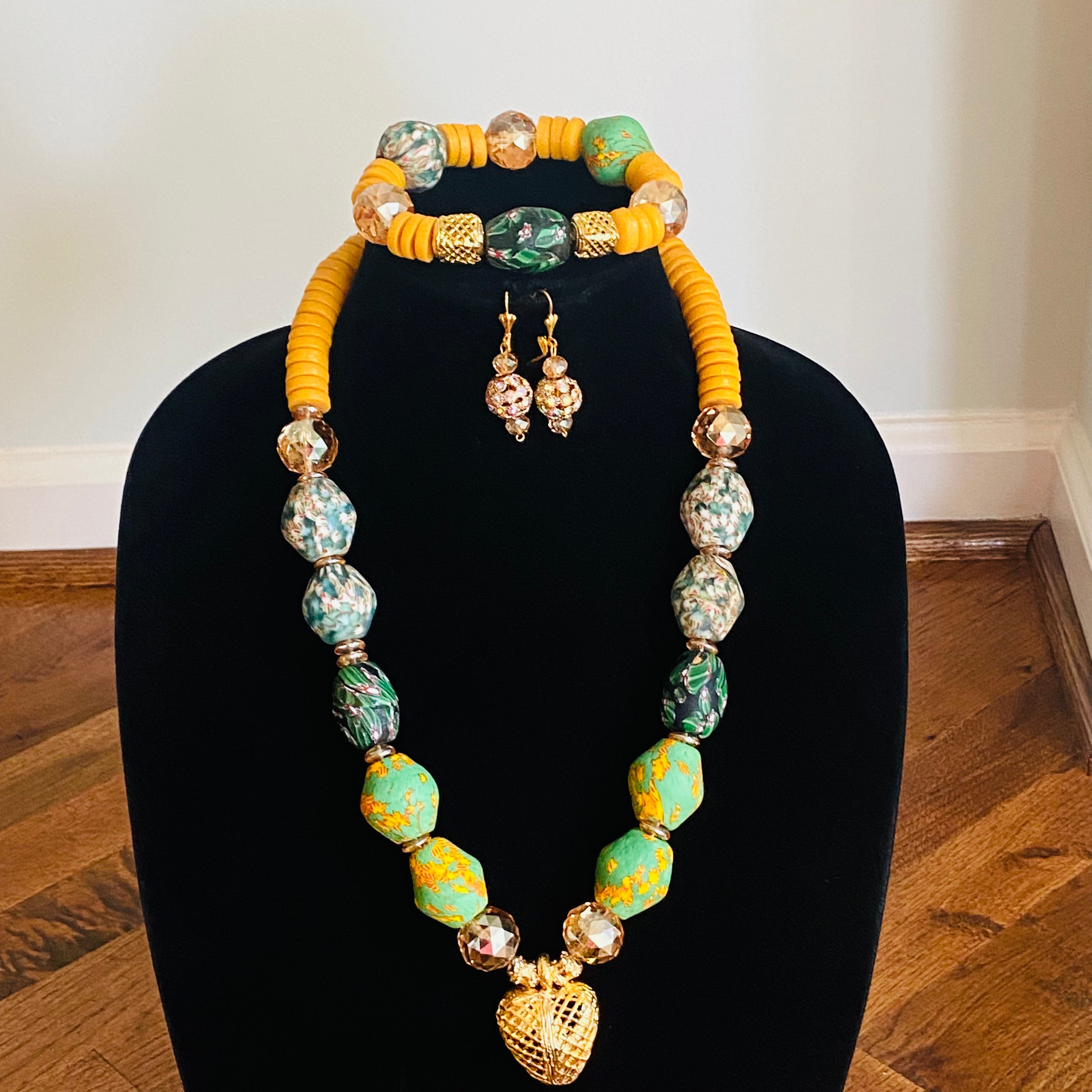 Regal African Necklace Sets