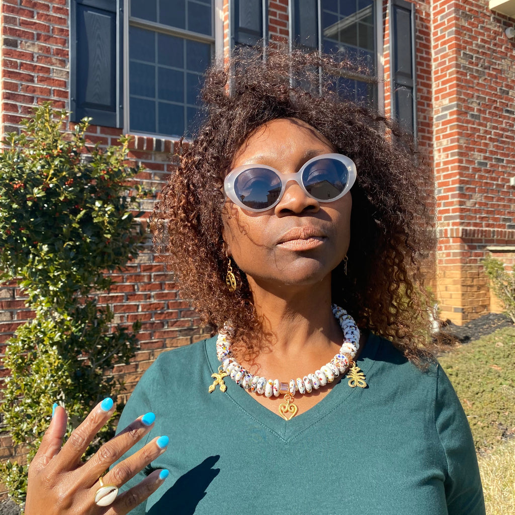 Adinkra Fever Necklace Set – view 3