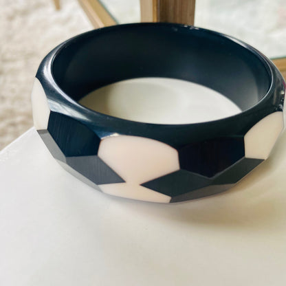 Ebony and Ivory Bangles