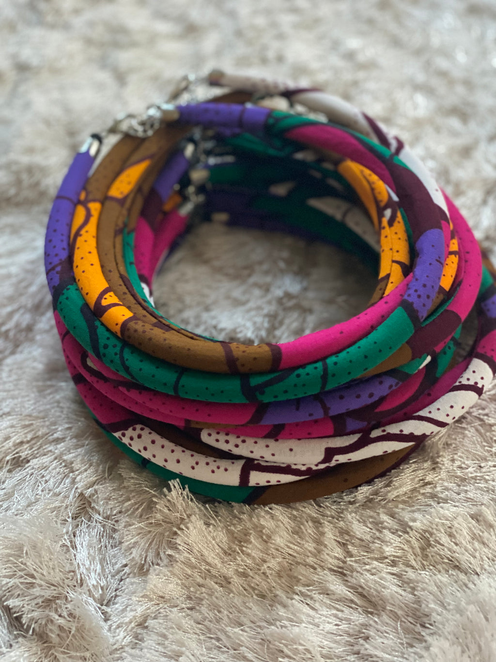 Ankara Chokers – African necklace – view 46