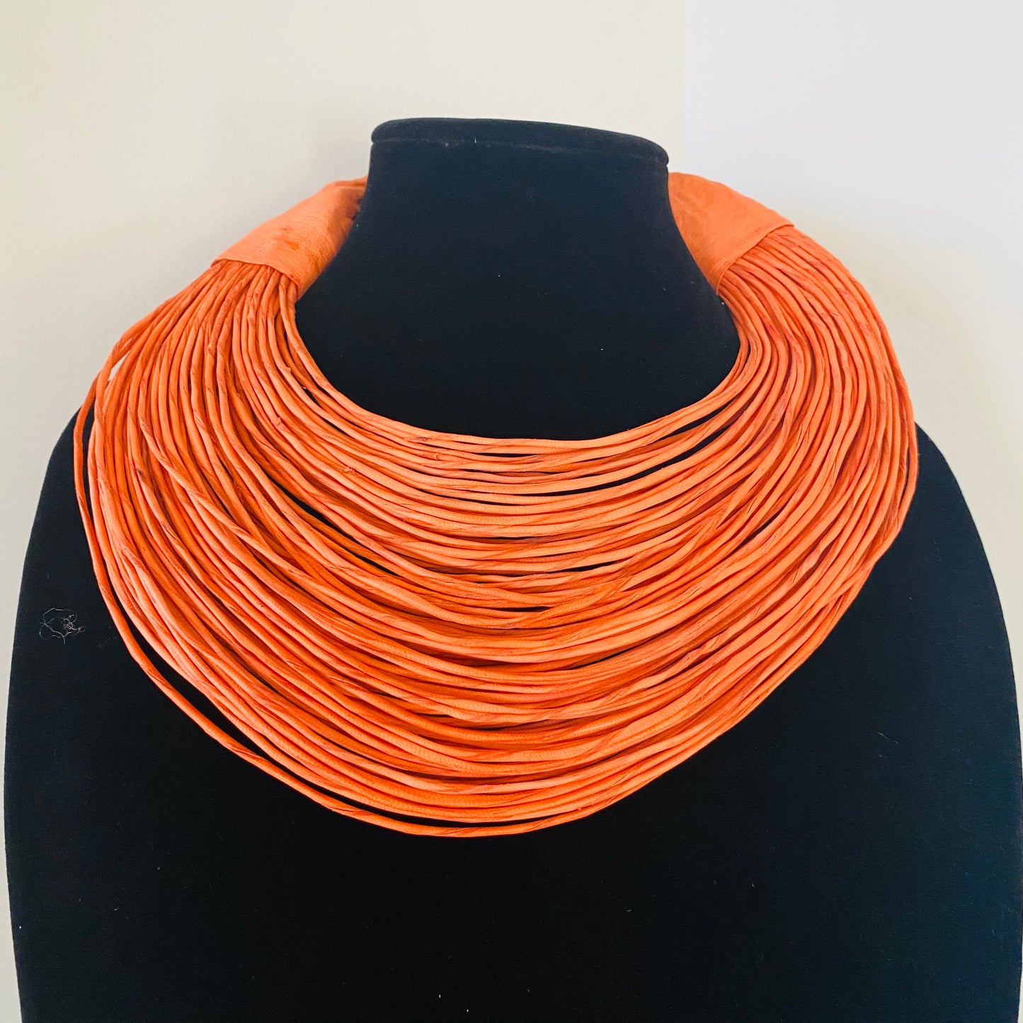 Raffia Necklaces