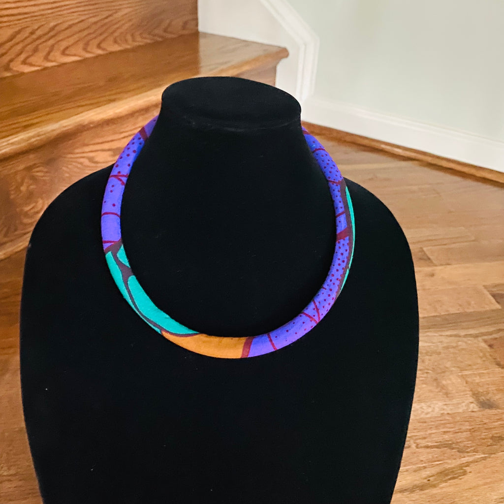 Ankara Chokers – African necklace – view 31