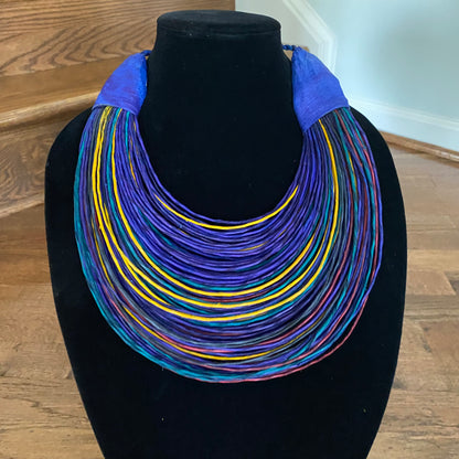 Raffia Necklaces