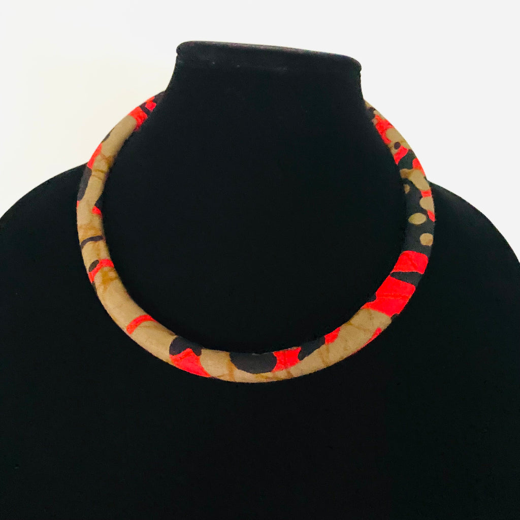 Ankara Chokers – African necklace – view 7