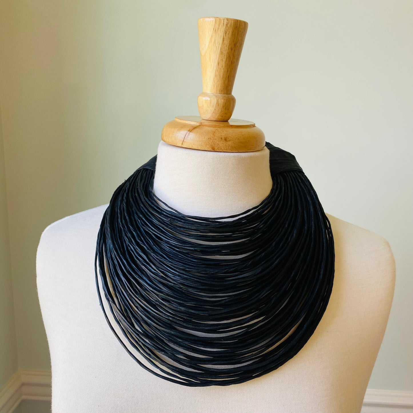 Raffia Necklaces