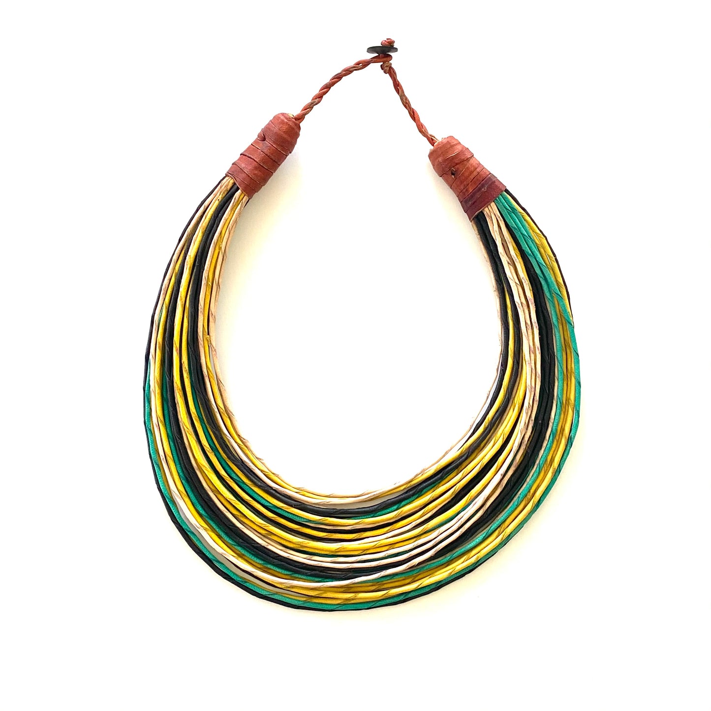 Raffia Necklaces