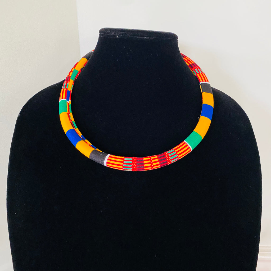 Ankara Chokers – African necklace – view 20