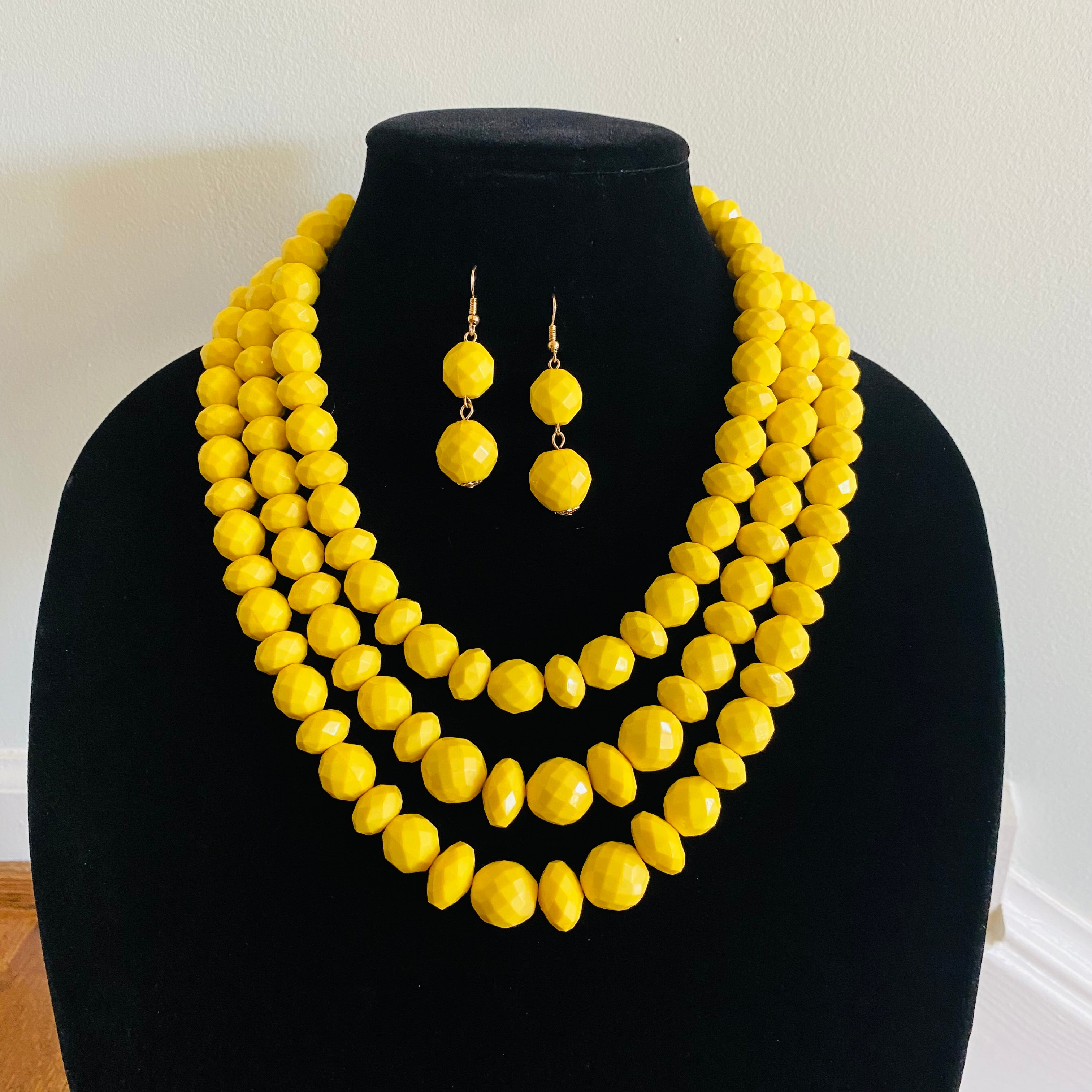 Veronica Necklace Sets w/ Earrings and bracelets
