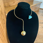 Load image into Gallery viewer, Turquoise Serpent Necklace
