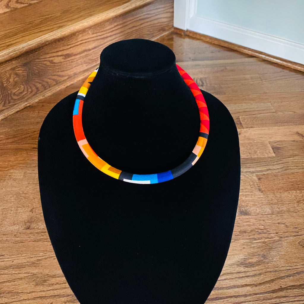 Ankara Chokers – African necklace – view 32