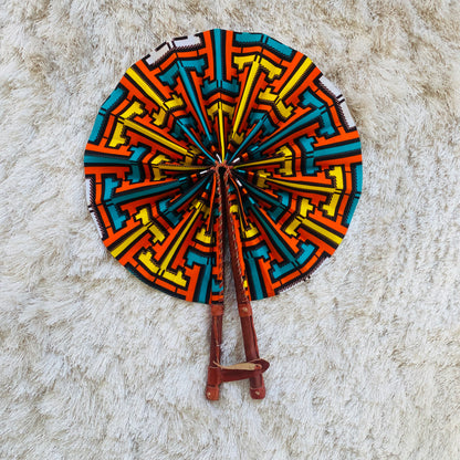 Ankara Fans - Foldable