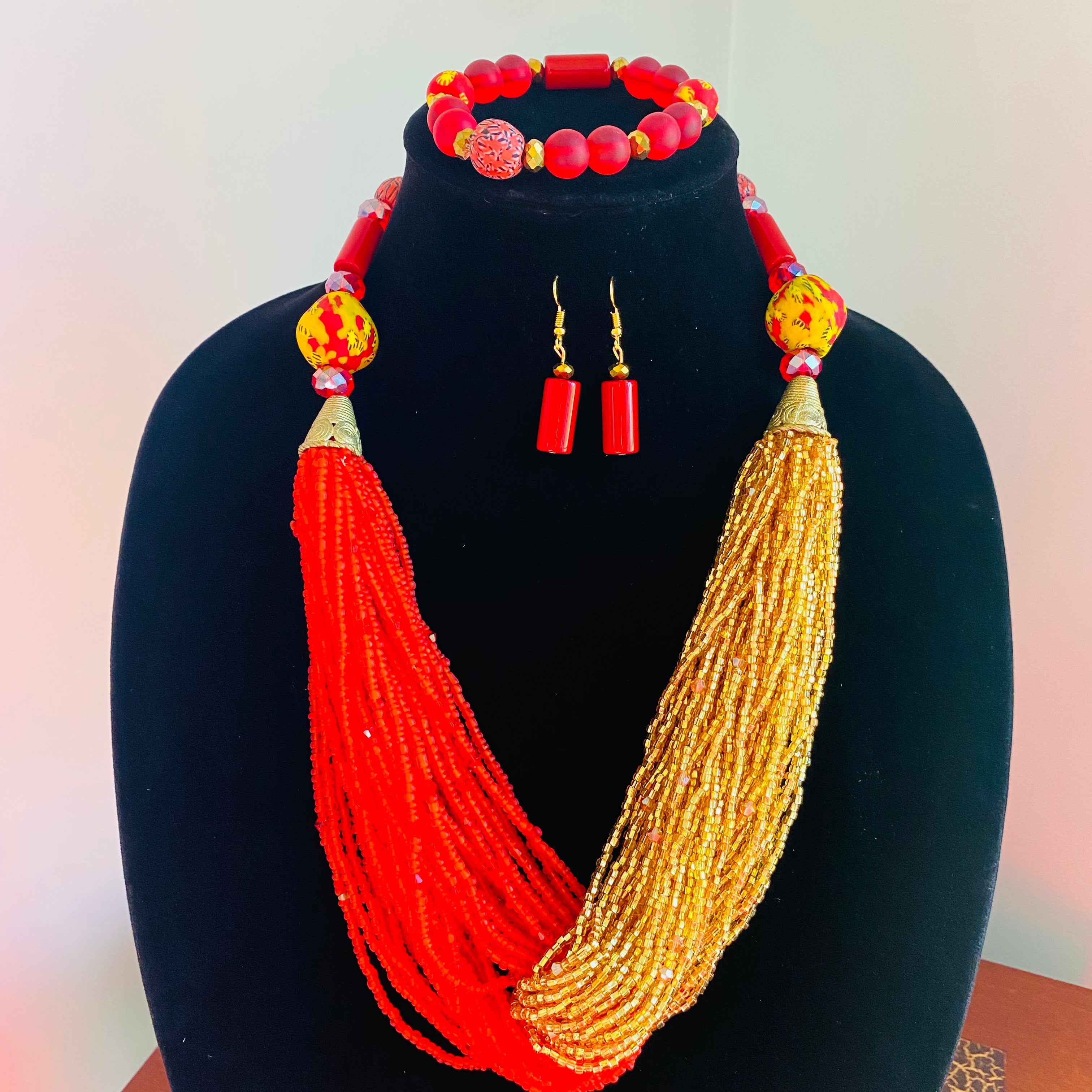 Regal African Necklace Sets