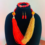 Load image into Gallery viewer, Regal African Necklace Sets
