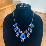 Load image into Gallery viewer, The Steffi Necklace w/ Earrings
